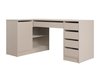 Bureau d'angle Comfivo Terros III (Beige)