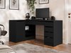 Bureau d'angle Comfivo Terros III (Noir)