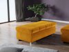 Banc rembourré Comfivo Olivetum I (Wave 05)