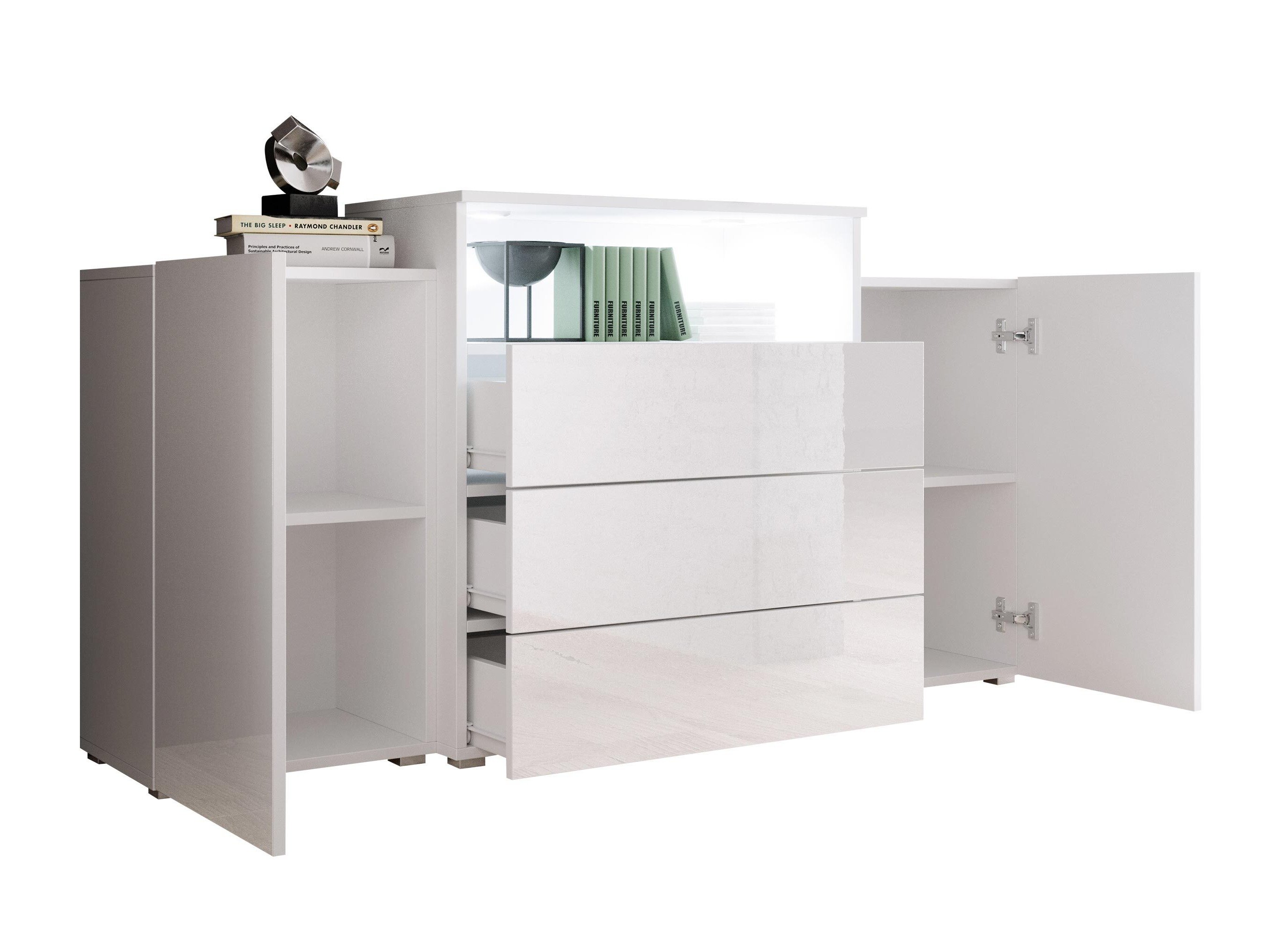 Commode Sarasota 127 (Chêne wotan)