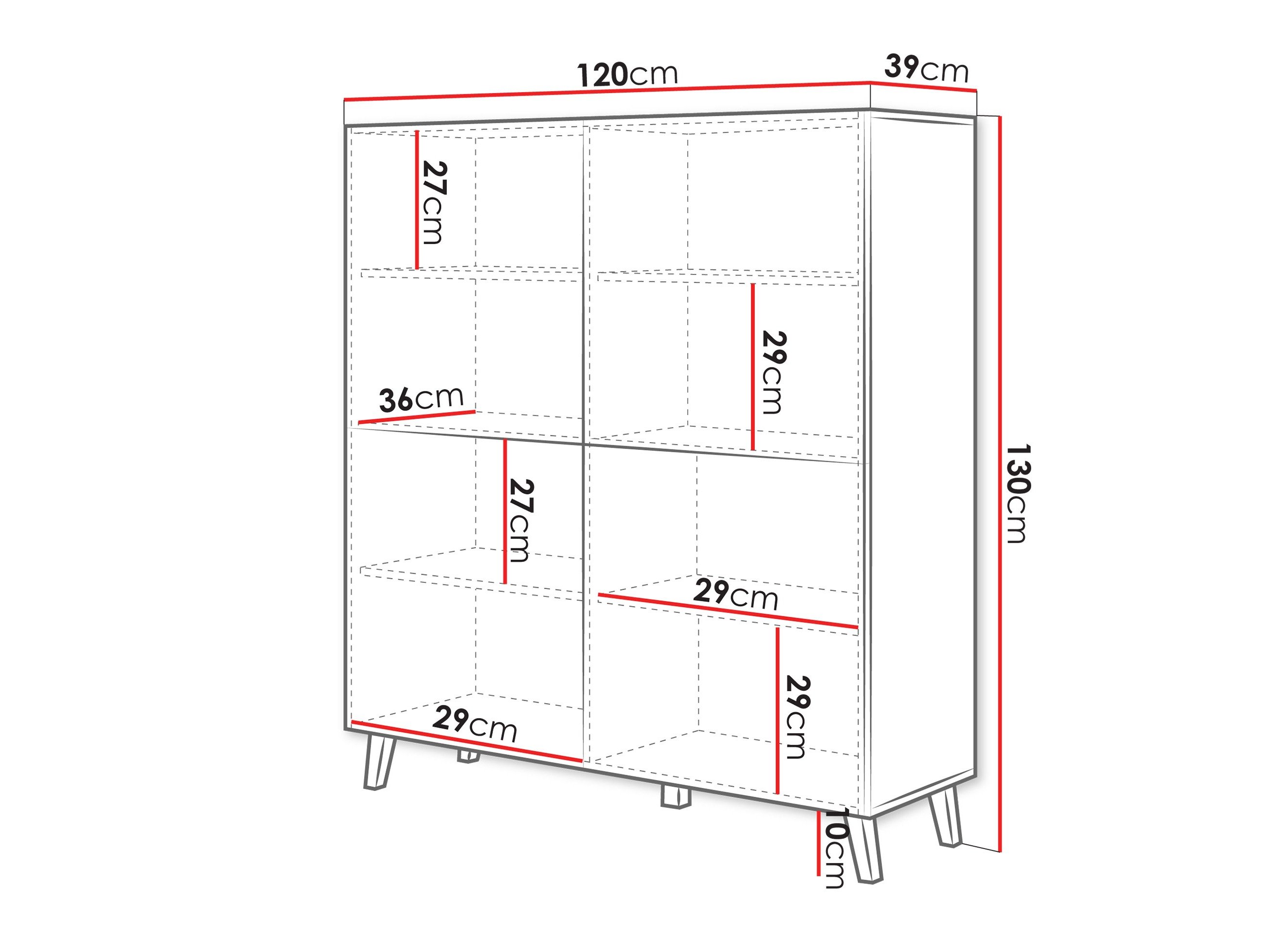 Buffet Levtive 100 (Blanc)