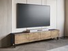 Meuble TV Levtive 101 (Matera gris + Châtaigne)