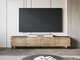 Meuble TV Levtive 101 (Matera gris + Châtaigne)