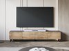Meuble TV Levtive 101 (Matera gris + Châtaigne)