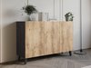 Buffet Levtive 102 (Matera gris + Châtaigne)