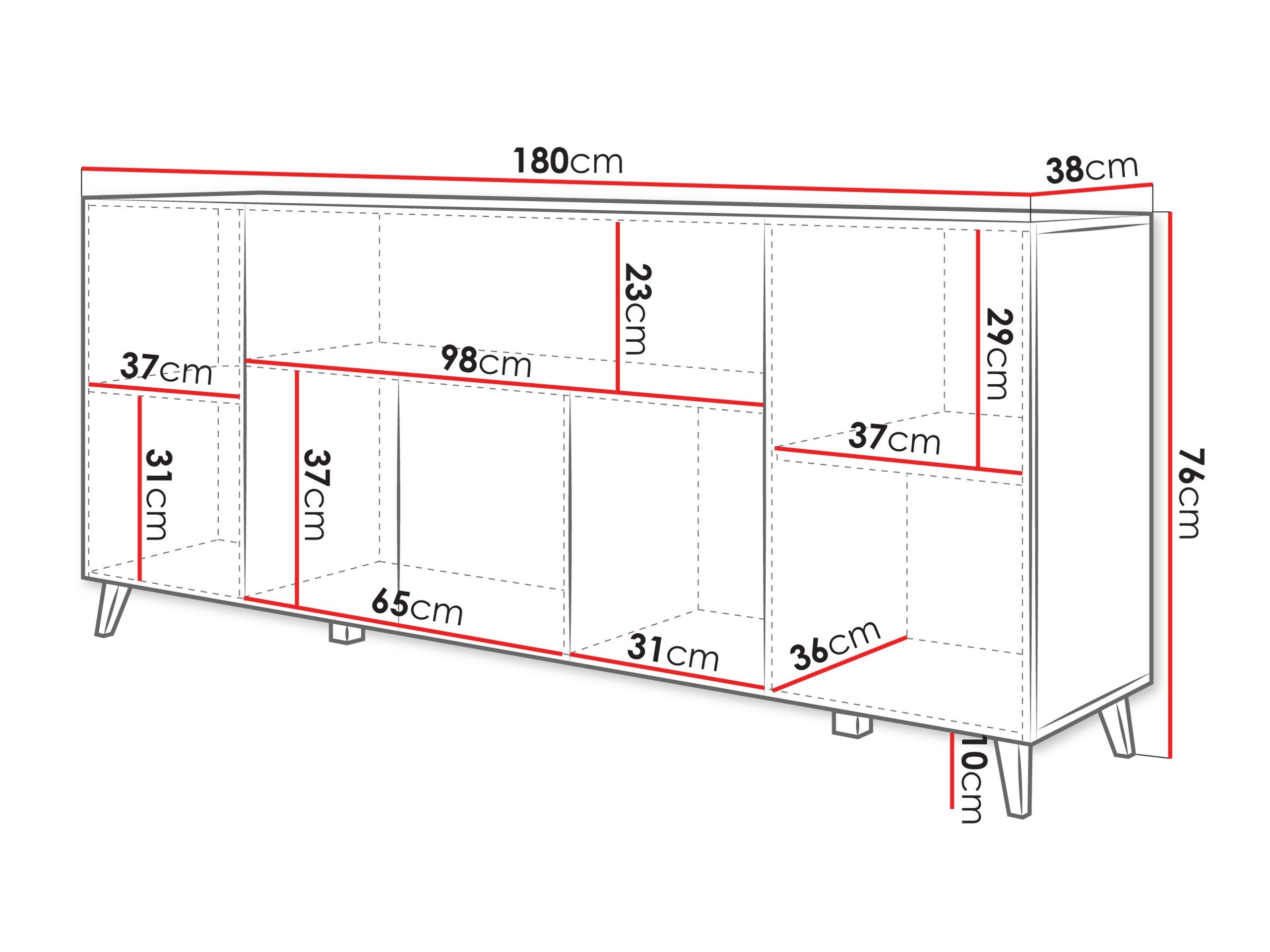 Buffet Levtive 103 (Graphite)