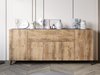 Buffet Levtive 103 (Matera gris + Châtaigne)