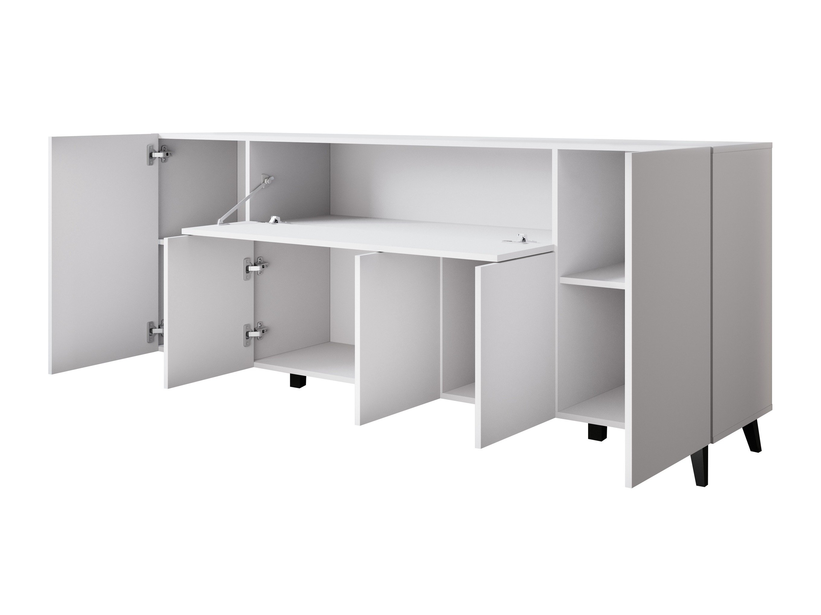 Buffet Levtive 103 (Matera gris + Châtaigne)