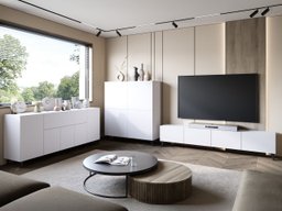 Ensemble de salon Levtive 104 (Blanc)