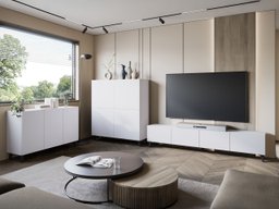 Ensemble de salon Levtive 105 (Blanc)