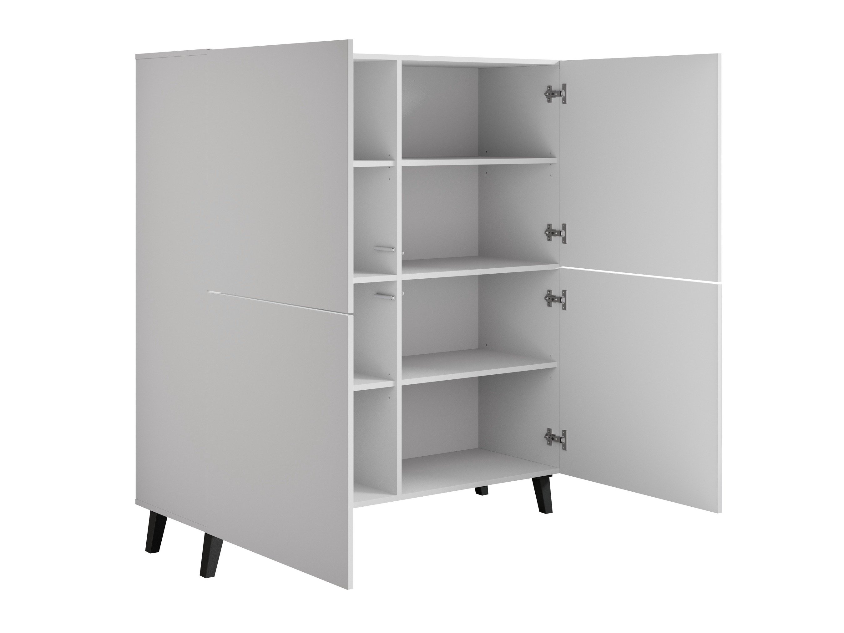 Ensemble de salon Levtive 105 (Matera gris + Châtaigne)