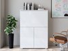 Buffet Mirfivo 107 (Blanc + Blanc brillant)
