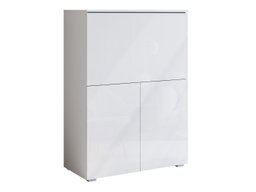 Buffet Mirfivo 107 (Blanc + Blanc brillant)