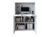 Buffet Mirfivo 107 (Blanc + Blanc brillant)