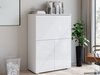 Buffet Mirfivo 107 (Blanc + Blanc brillant)
