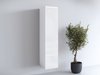 Étagère Mirfivo 108 (Blanc + Blanc brillant)