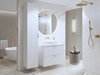 Armoire de lavabo à poser Liretu 102 (Blanc)