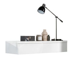 Coiffeuse Delpher (Blanc + Blanc brillant)