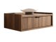 Table de chevet Studos I (Noyer)