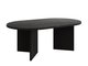 Table basse Comfivo Fungus (Marbre noir + Noir)