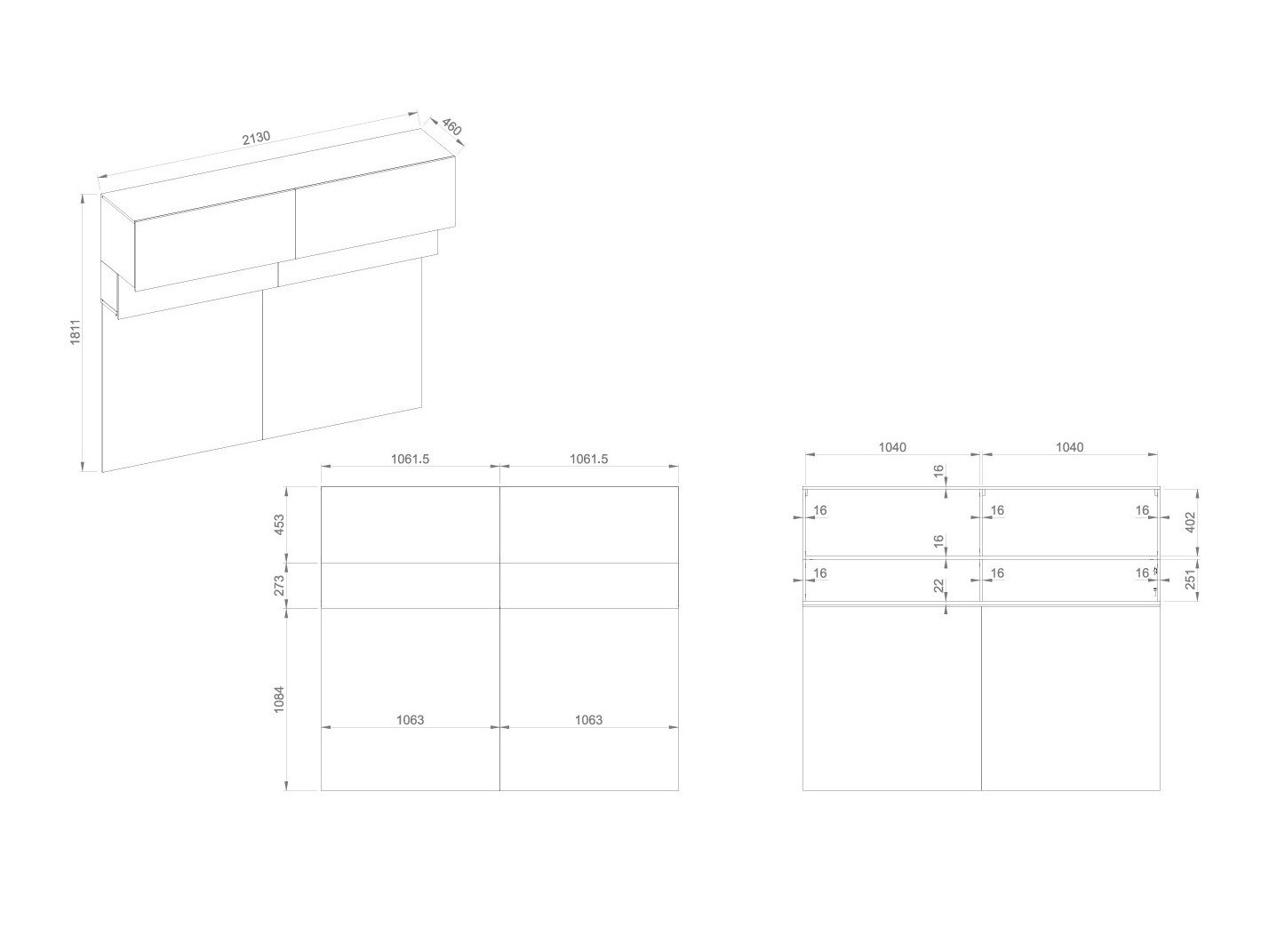 Armoire murale Sermavi 109