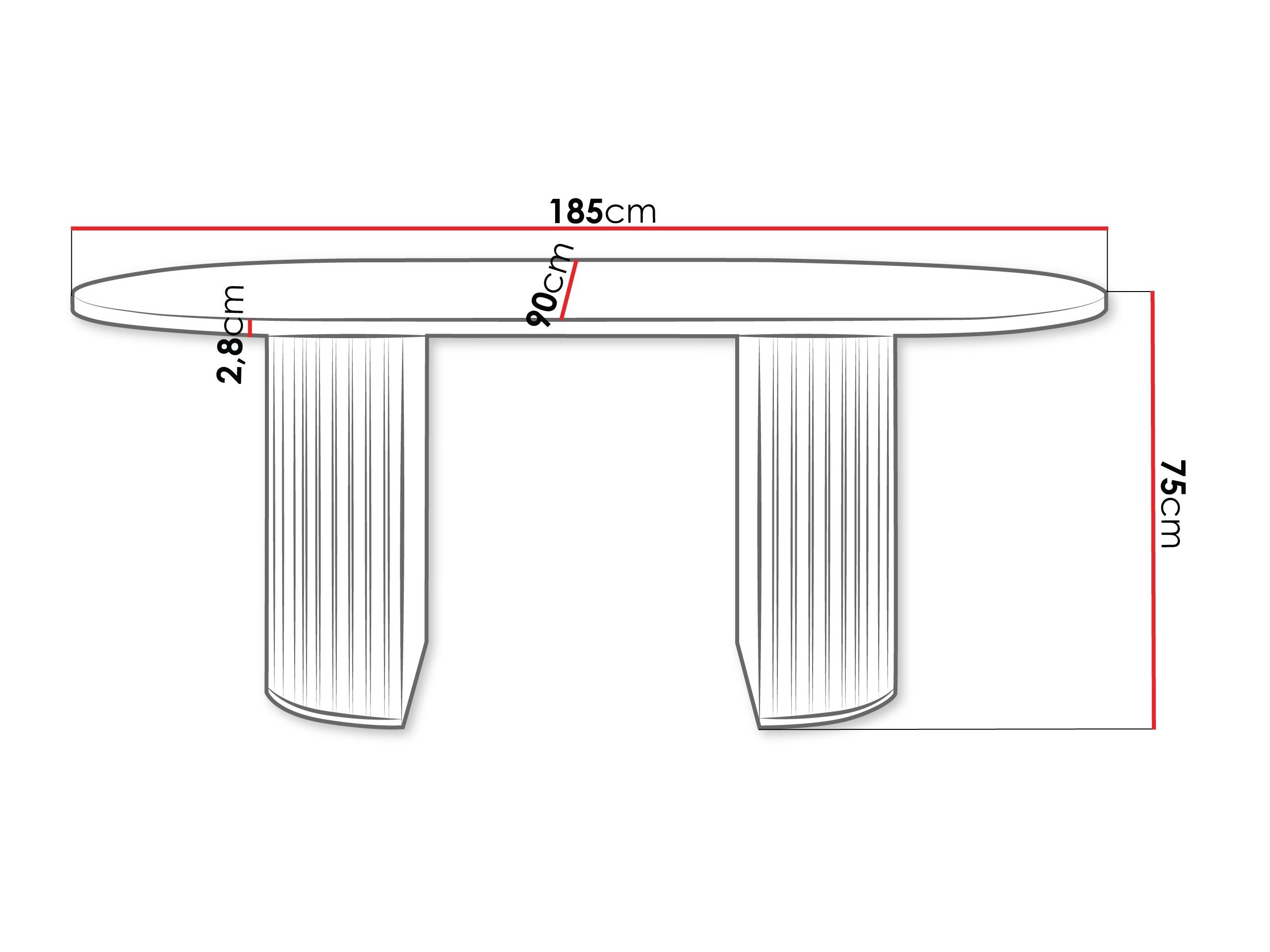 Table Comfivo Ulma (Travertin clair + Beige)