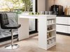 Table de bar Comfivo Cedrus (Blanc)