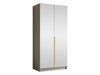 Armoire Closico Staton III (Cachemire + Doré)
