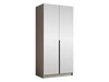 Armoire Closico Staton III (Cachemire + Noir)