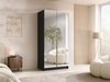 Armoire Closico Staton III (Noir + Doré)