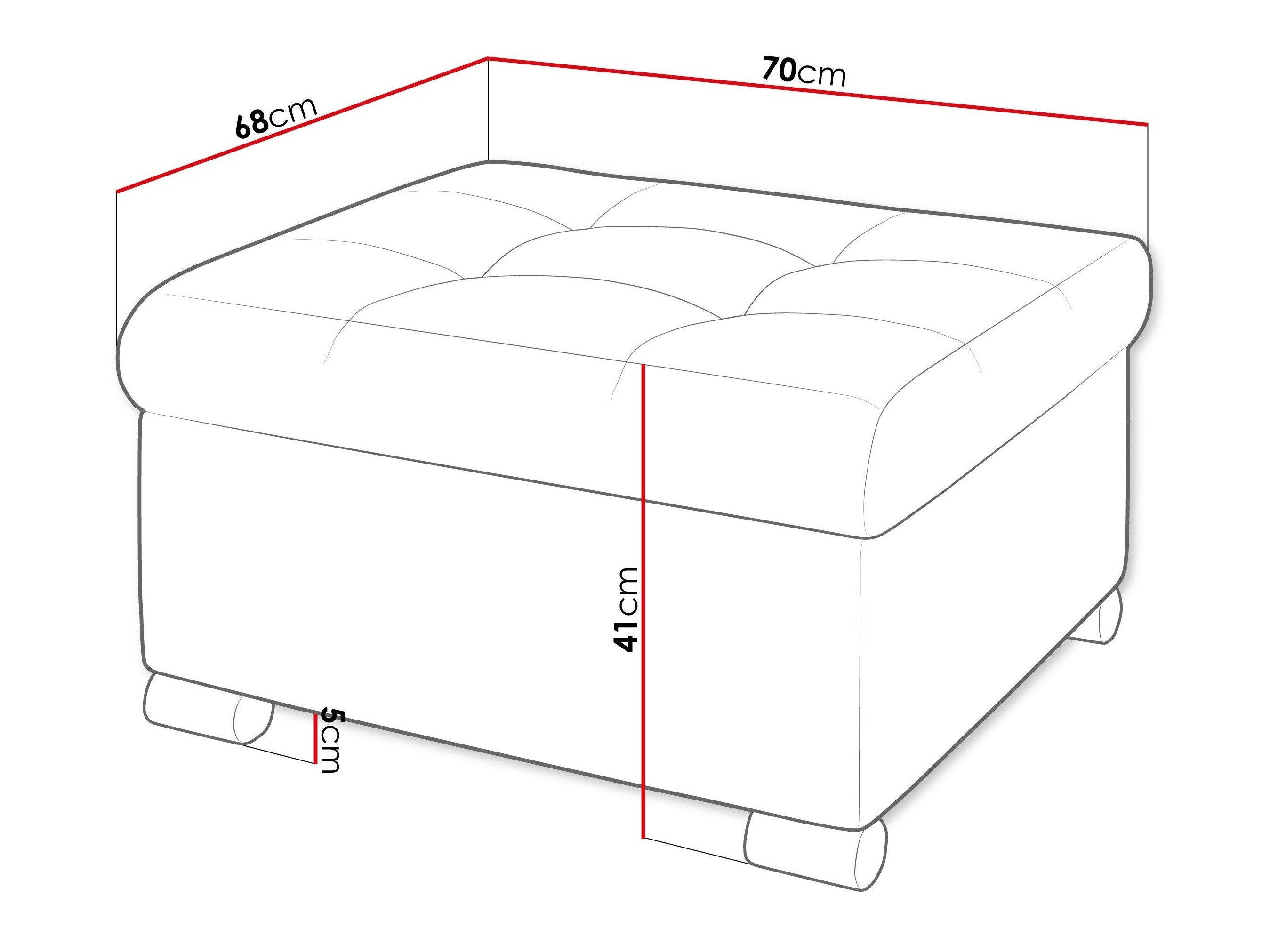 Pouf Comfivo Gemma (Poso 06)