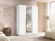 Armoire Closico Decoron II (Blanc + Doré)