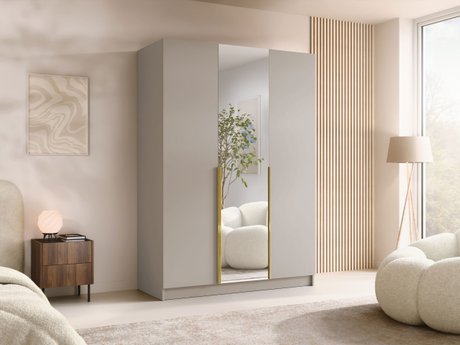 Armoire Closico Decoron II (Cachemire + Doré)