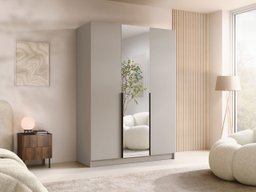 Armoire Closico Decoron II (Cachemire + Noir)