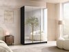 Armoire Closico Decoron III (Noir + Doré)