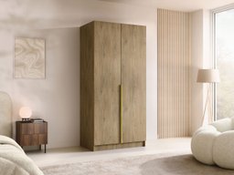Armoire Closico Staton I (Lighbois + Doré)