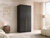 Armoire Closico Staton I (Noir + Doré)