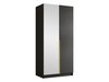 Armoire Closico Staton II (Noir + Doré)