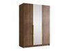 Armoire Closico Decoron II (Noyer + Doré)