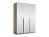 Armoire Closico Decoron III (Cachemire + Noir)