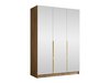 Armoire Closico Decoron III (Clair bois + Doré)