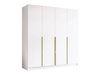 Armoire Closico Navor I (Blanc + Doré)