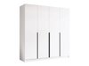 Armoire Closico Navor I (Blanc + Noir)