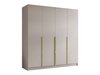 Armoire Closico Navor I (Cachemire + Doré)