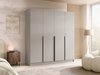 Armoire Closico Navor I (Cachemire + Noir)