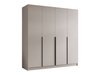 Armoire Closico Navor I (Cachemire + Noir)