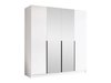 Armoire Closico Navor II (Blanc + Noir)