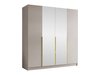 Armoire Closico Navor II (Cachemire + Doré)