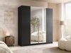 Armoire Closico Navor II (Noir + Doré)