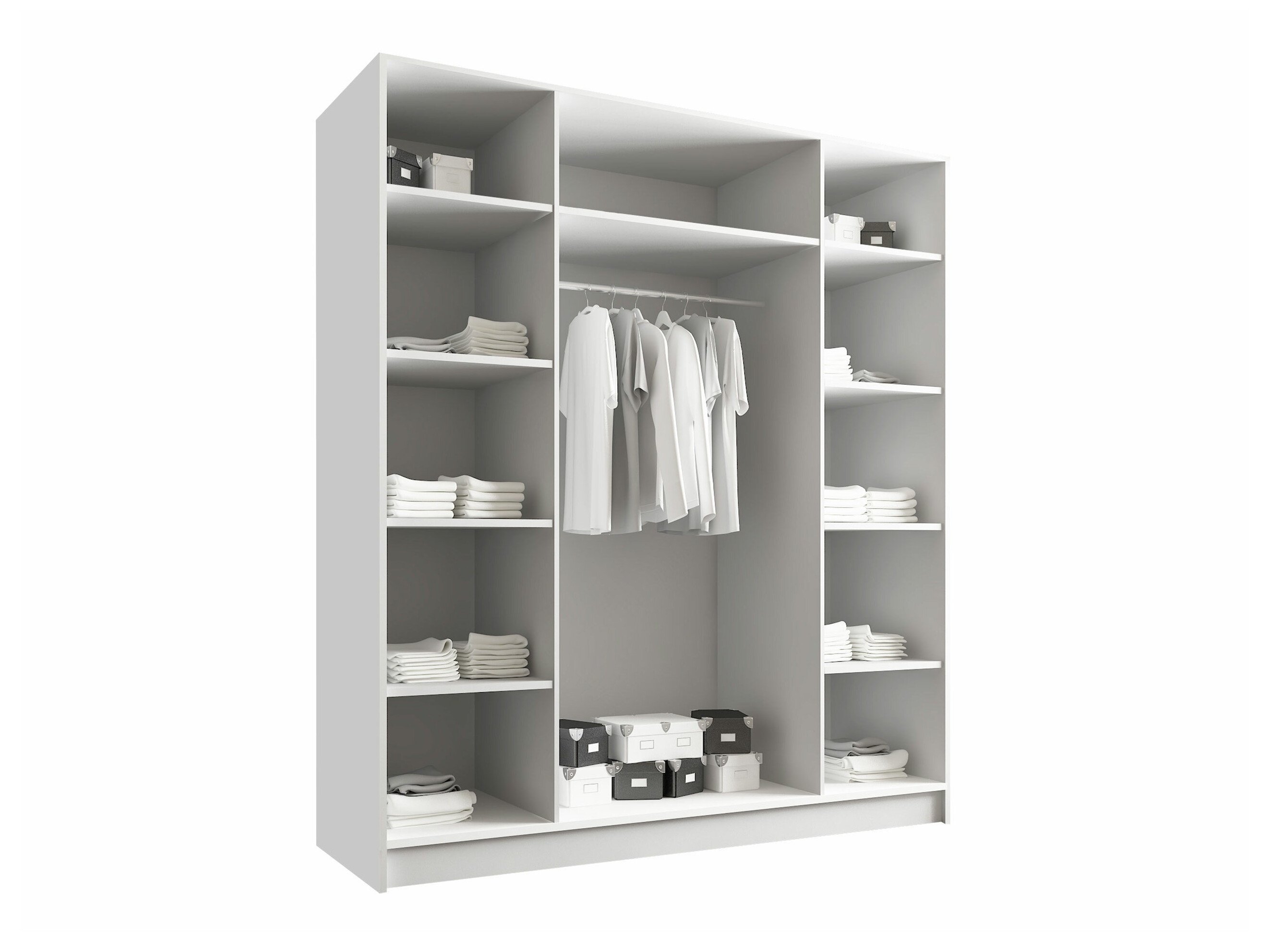 Armoire Closico Navor II (Noir)